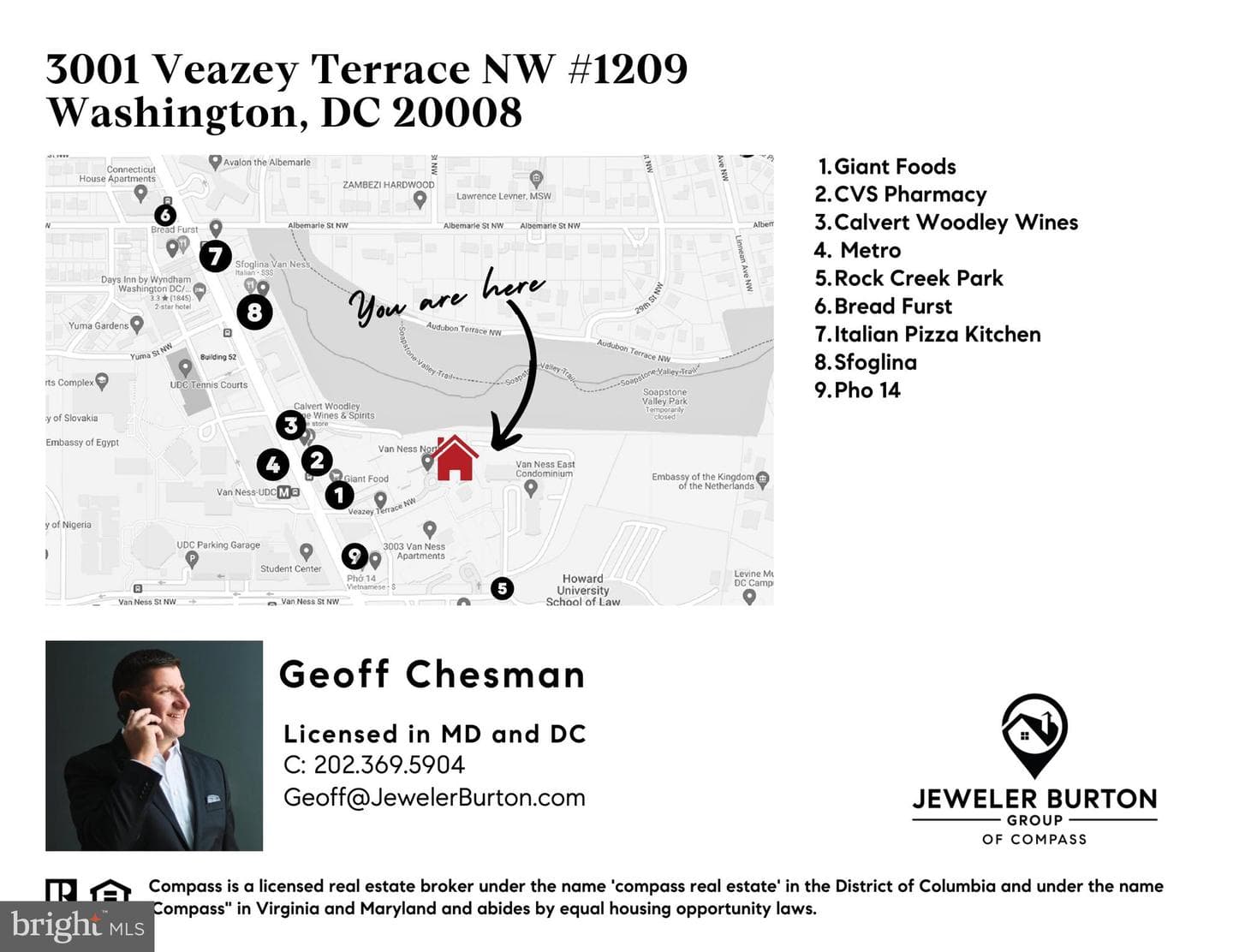 3001 Veazey Terr NW #1209 photo 32