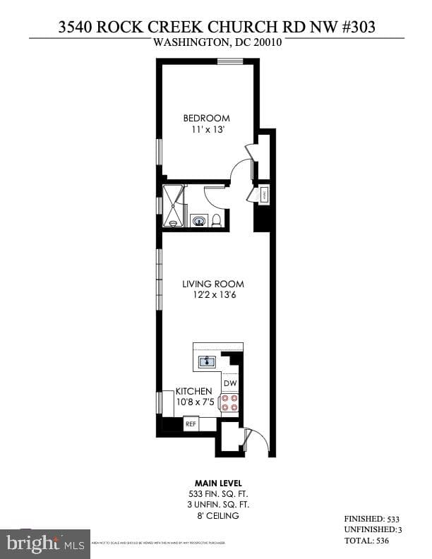 3540 Rock Creek Church Road NW #303, Washington