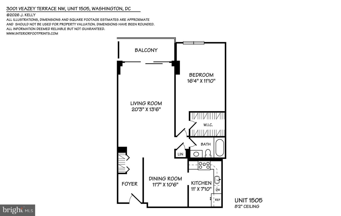 3001 Veazey Terrace NW #1505 photo 12