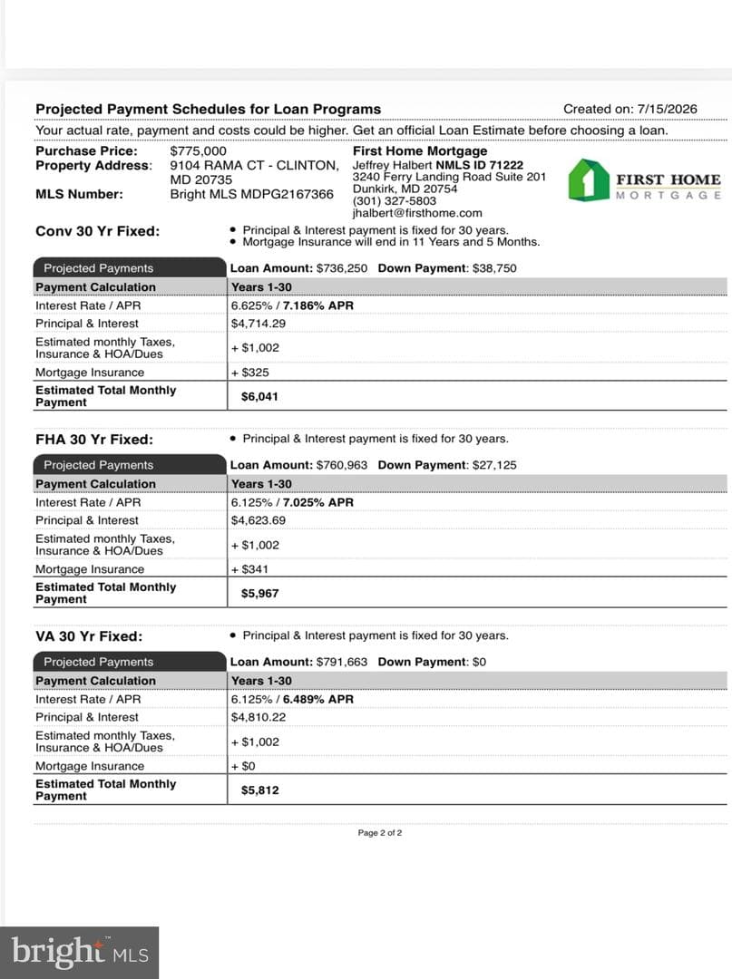 9962 Morristown Place, Waldorf
