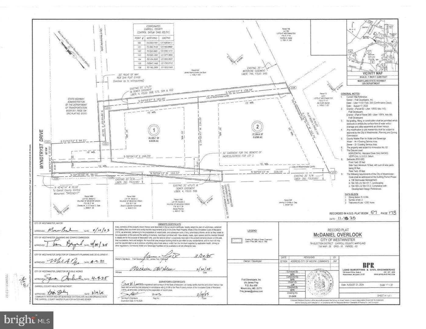 Lot 1 Or 2 Wyndtryst Drive, Westminster