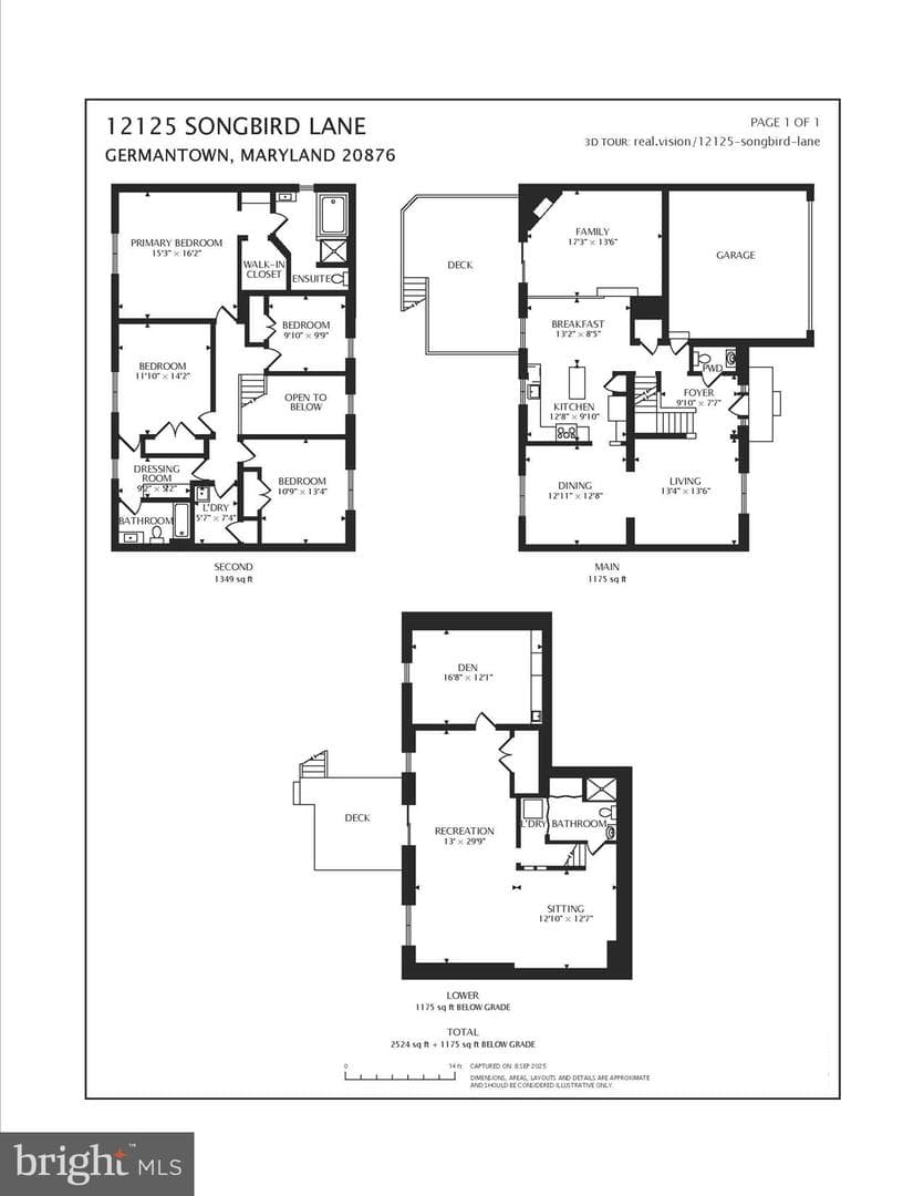12125 Songbird Lane, Germantown