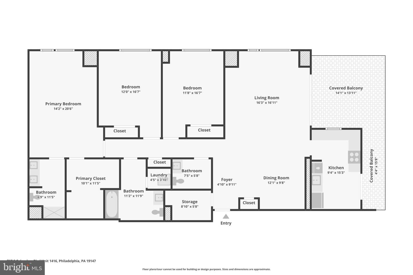 717 S Columbus Boulevard #1416 photo 53