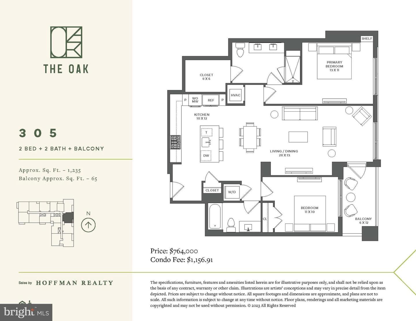 255 W. Falls Station Boulevard #305, Falls Church