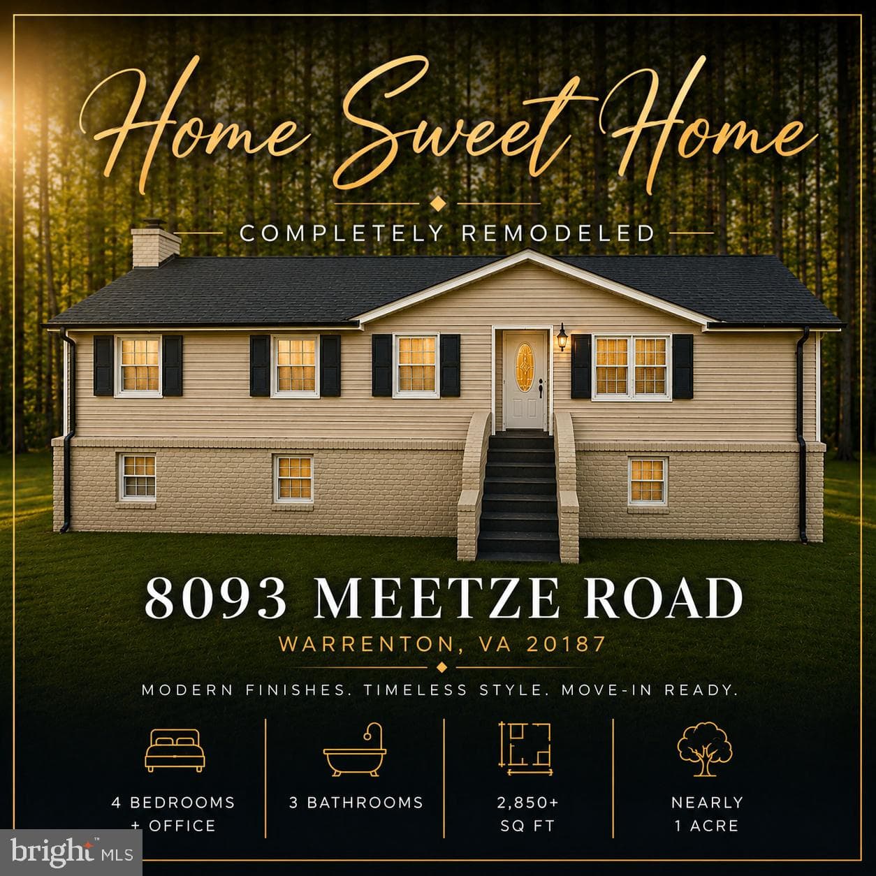 8093 Meetze Road, Warrenton