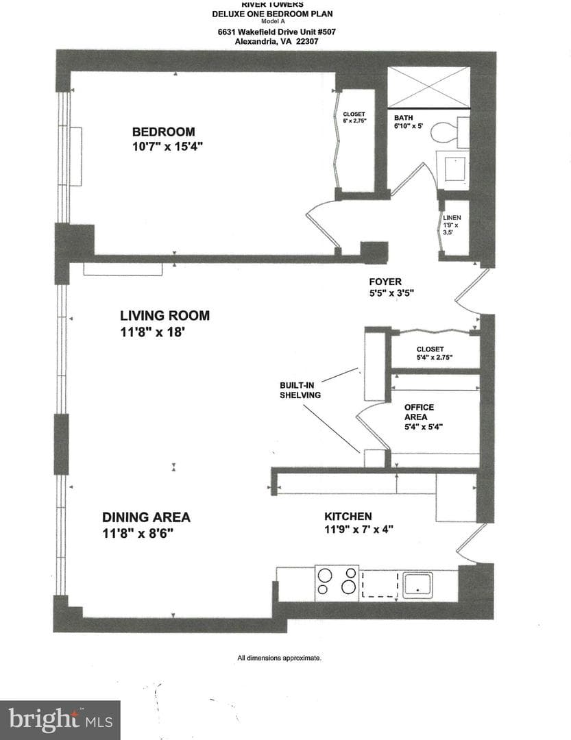 6631 Wakefield Drive #507 photo 2