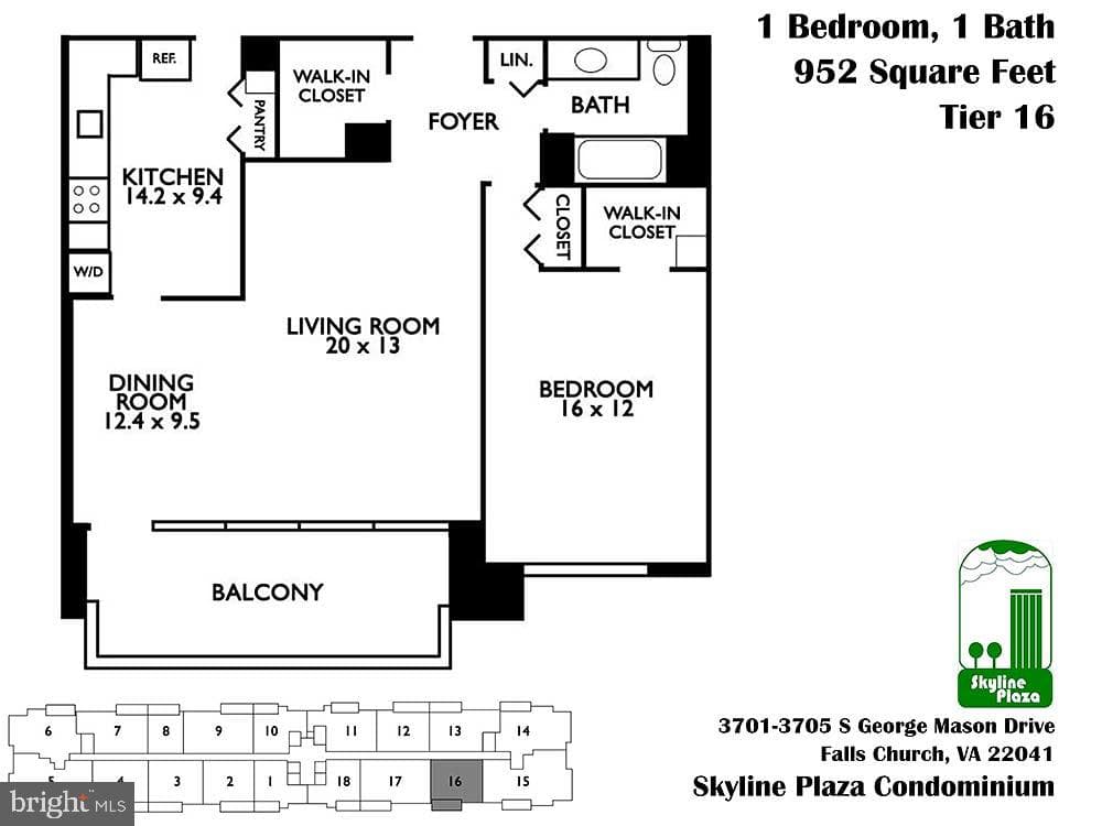 3701 S George Mason Drive #916n photo 23