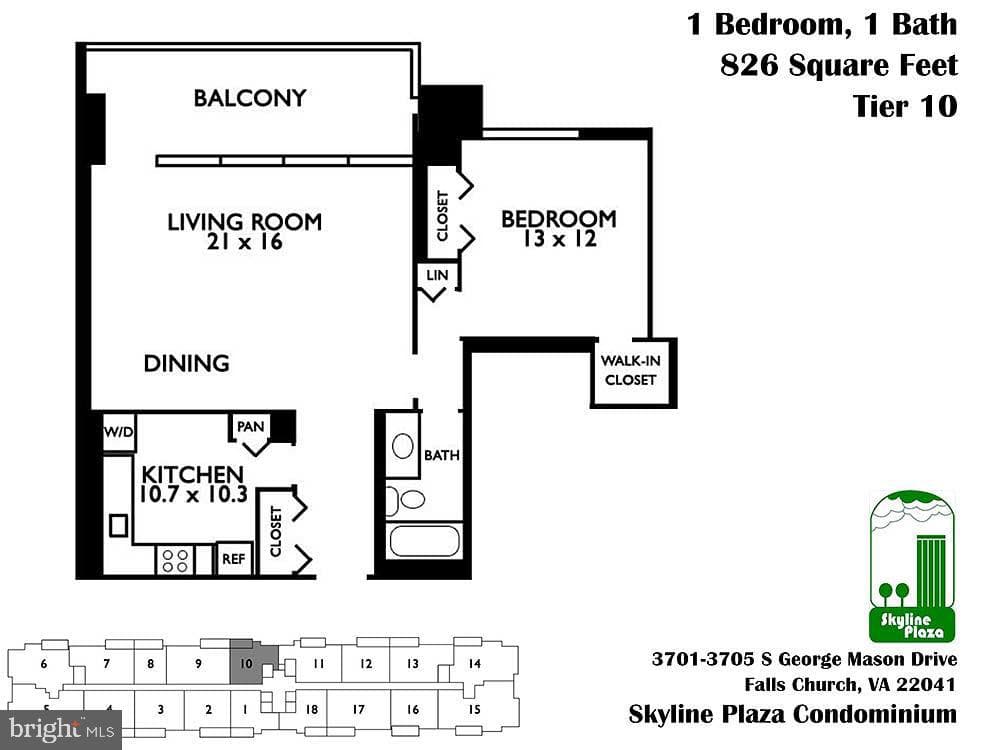 3701 S George Mason Drive #1010n photo 31