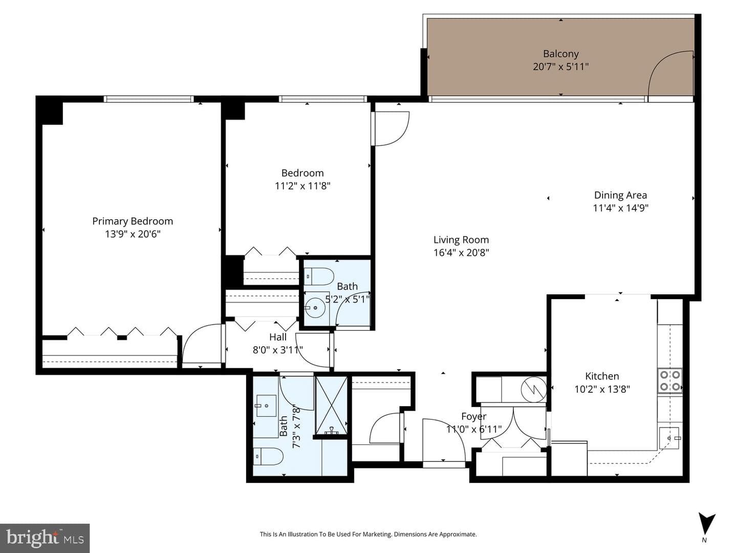 3709 S George Mason Drive #707 photo 25